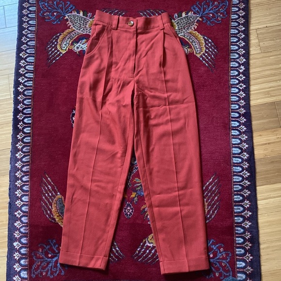 Caves Collect Alice Cropped Wool Pants, Size 0 - Picture 4 of 5